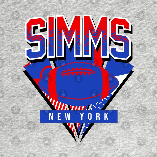 Simms Throwback New York Football by funandgames